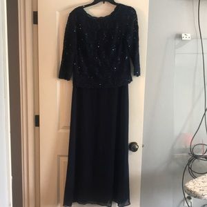 Dark Blue Formal Dress